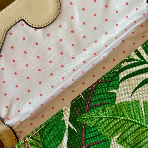 Stella & Dot Palm Leaf Clutch - Picture 2 of 8